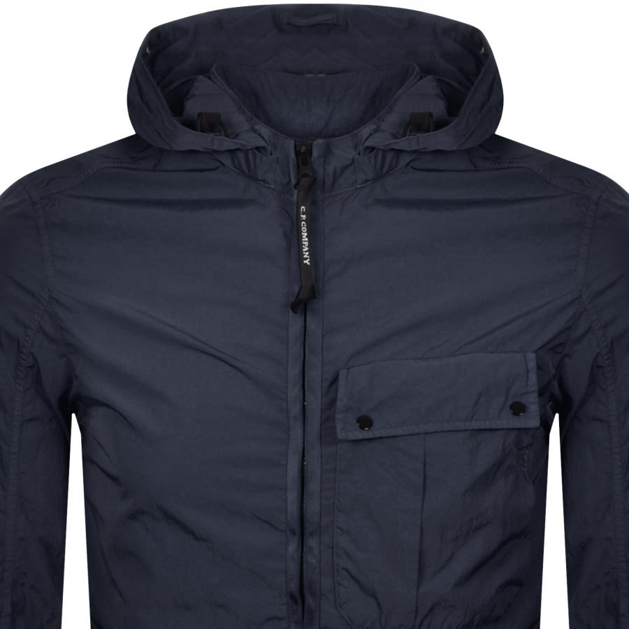 Alternative Image for ProductCP Company Goggle Hood Overshirt Jacket Navy2